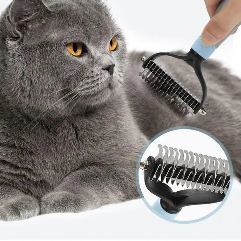 New Professional Pet Cat Dog Hair Removal Comb Brush