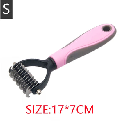 New Professional Pet Cat Dog Hair Removal Comb Brush