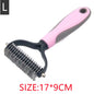 New Professional Pet Cat Dog Hair Removal Comb Brush