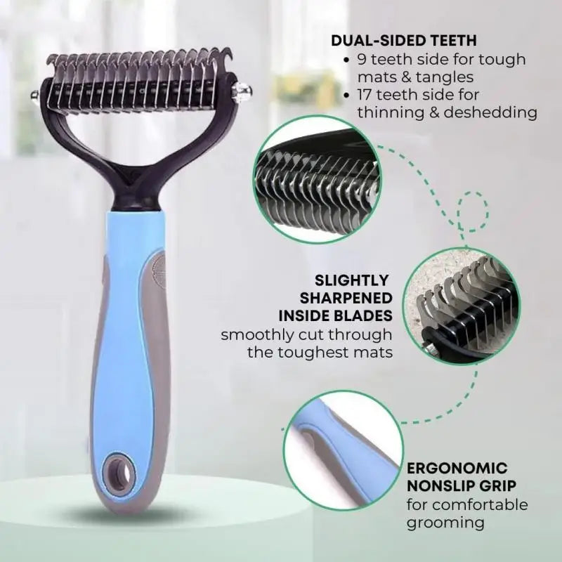 New Professional Pet Cat Dog Hair Removal Comb Brush